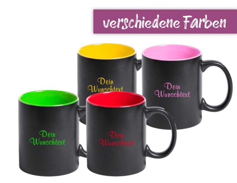 Bild von tasse dark mit deiner wunschgrjpg | Individuelle 🎁 persönliche 🎁 personalisierte Geschenke bedruckt ▪ bestickt ▪ graviert