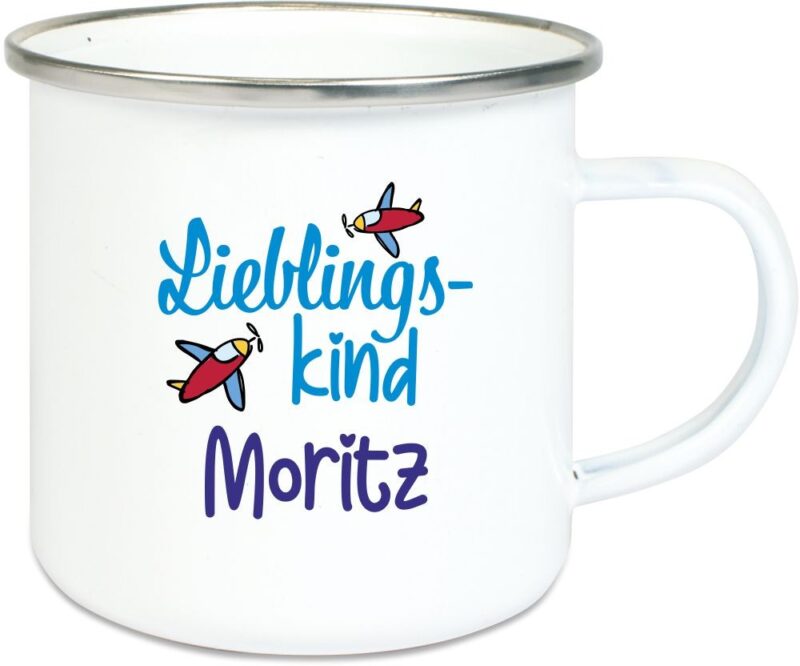 Bild von emaille tasse fuer jungen liejpg | Individuelle 🎁 persönliche 🎁 personalisierte Geschenke bedruckt ▪ bestickt ▪ graviert