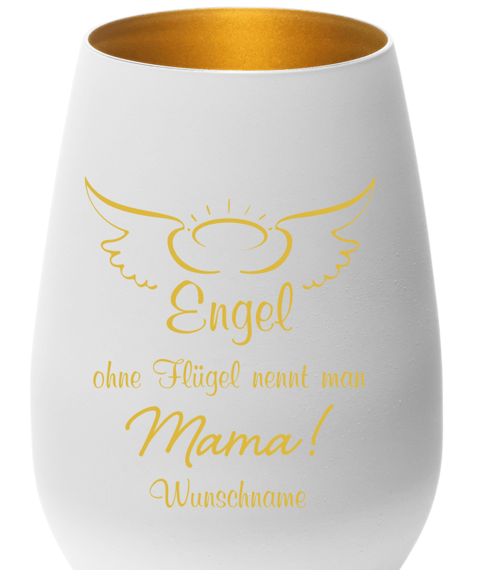 Bild von windlicht mit gravur engel ohnpng | Individuelle 🎁 persönliche 🎁 personalisierte Geschenke bedruckt ▪ bestickt ▪ graviert