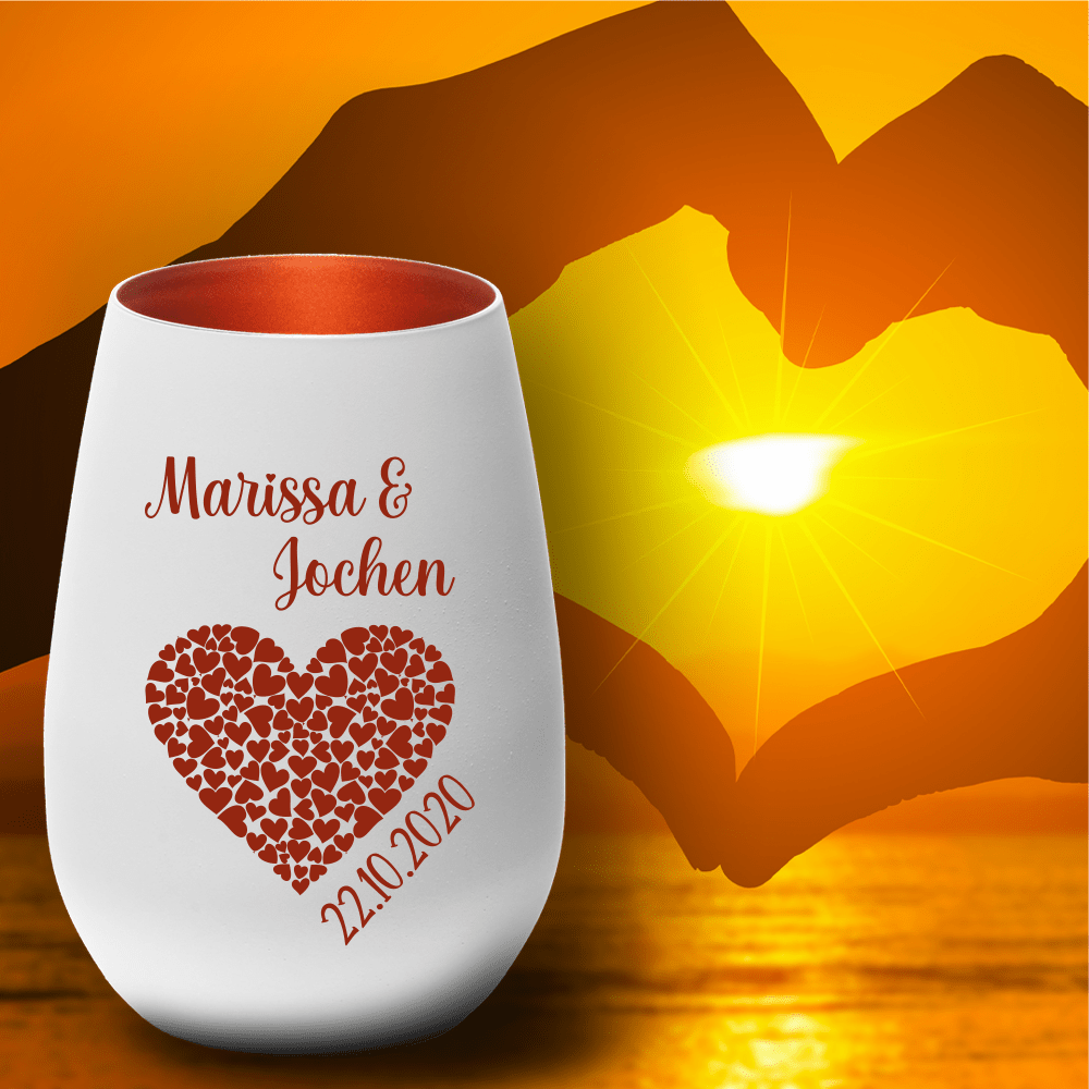 Bild von windlicht zum valentinstag hpng | Individuelle 🎁 persönliche 🎁 personalisierte Geschenke bedruckt ▪ bestickt ▪ graviert