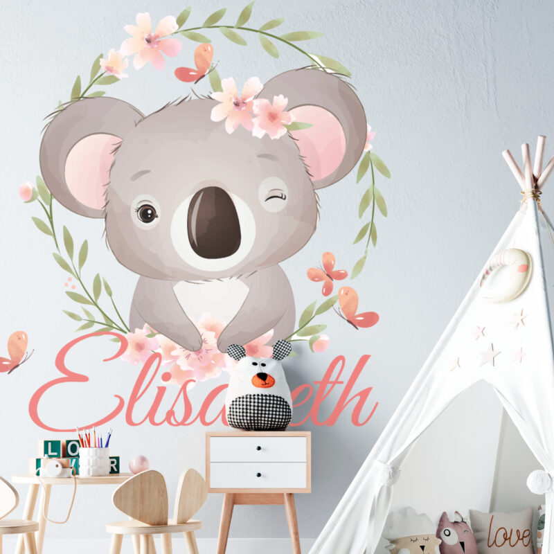 Bild von   wandstickers kinderzimmer saajpg | Individuelle 🎁 persönliche 🎁 personalisierte Geschenke bedruckt ▪ bestickt ▪ graviert