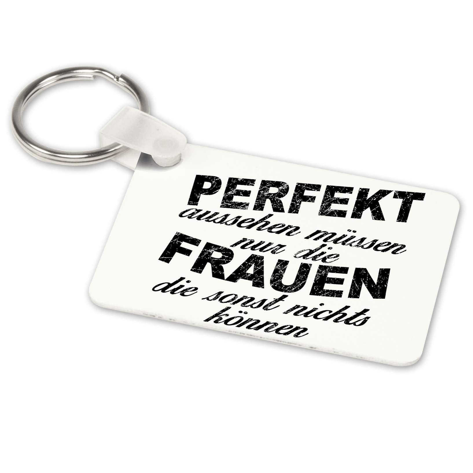 Bild von alu schluesselanhaenger weissjpg | Individuelle 🎁 persönliche 🎁 personalisierte Geschenke bedruckt ▪ bestickt ▪ graviert