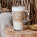 Bild von   latte macchiato glas mit gravujpg | Individuelle 🎁 persönliche 🎁 personalisierte Geschenke bedruckt ▪ bestickt ▪ graviert