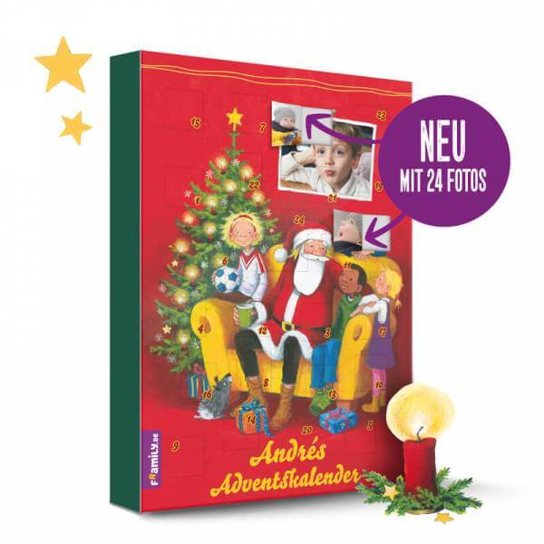 Bild von adventskalender weihnachtenjpg | Individuelle 🎁 persönliche 🎁 personalisierte Geschenke bedruckt ▪ bestickt ▪ graviert