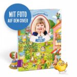 Bild von dein osterwimmelbuch mit fotojpg | Individuelle 🎁 persönliche 🎁 personalisierte Geschenke bedruckt ▪ bestickt ▪ graviert