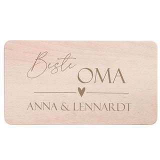 Bild von   fruehstuecksbrett beste oma mijpg | Individuelle 🎁 persönliche 🎁 personalisierte Geschenke bedruckt ▪ bestickt ▪ graviert