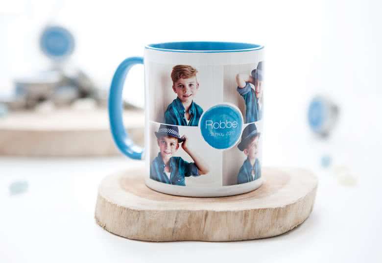 Bild von farbige tasse blaujpg | Individuelle 🎁 persönliche 🎁 personalisierte Geschenke bedruckt ▪ bestickt ▪ graviert