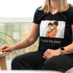 Bild von frauen t shirt schwarz sjpg | Individuelle 🎁 persönliche 🎁 personalisierte Geschenke bedruckt ▪ bestickt ▪ graviert