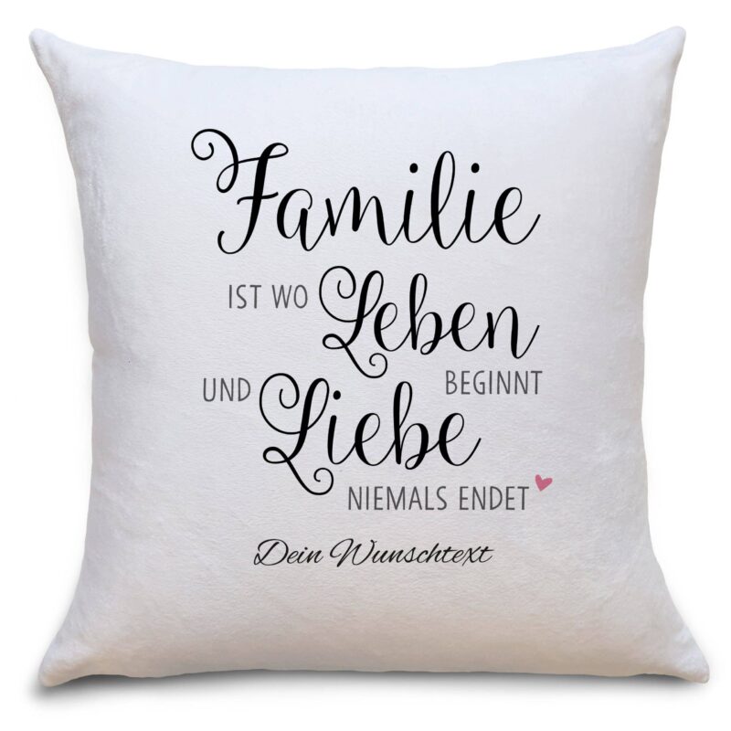 Bild von familie istjpg | Individuelle 🎁 persönliche 🎁 personalisierte Geschenke bedruckt ▪ bestickt ▪ graviert