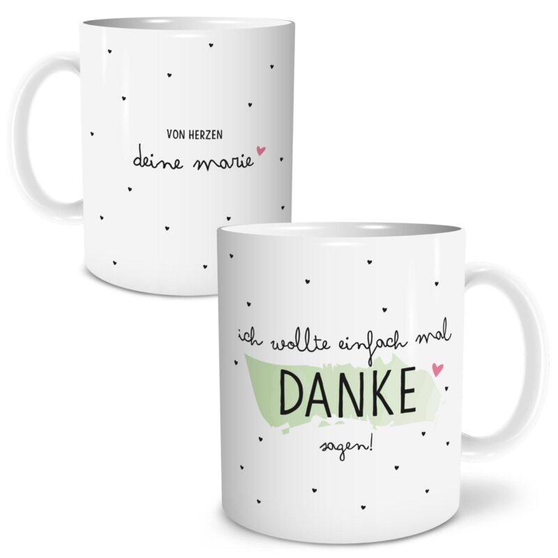 Bild von danke sagenjpg | Individuelle 🎁 persönliche 🎁 personalisierte Geschenke bedruckt ▪ bestickt ▪ graviert