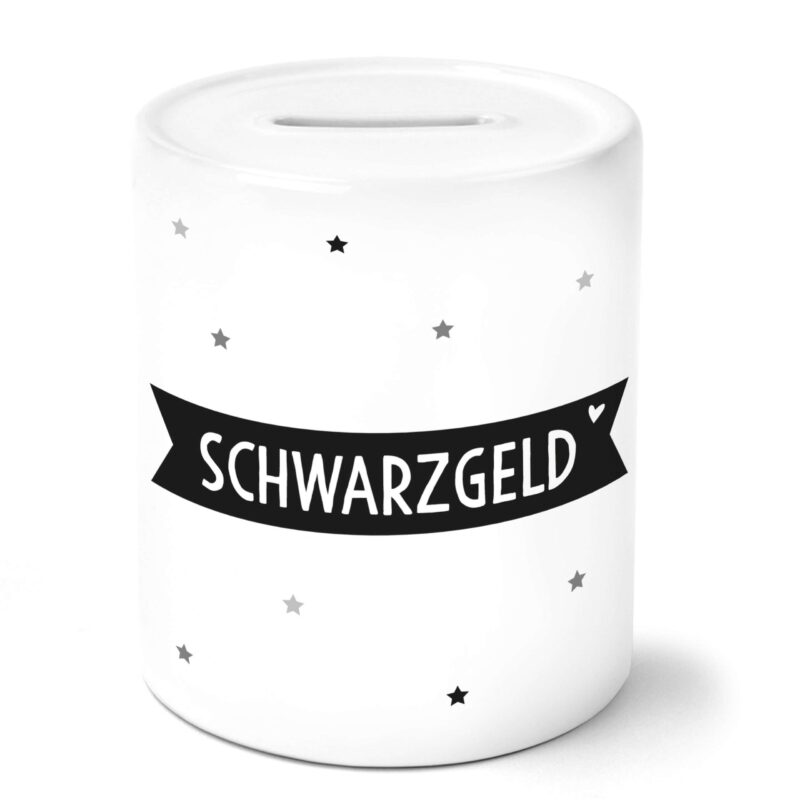 Bild von schwarzgeld kassejpg | Individuelle 🎁 persönliche 🎁 personalisierte Geschenke bedruckt ▪ bestickt ▪ graviert