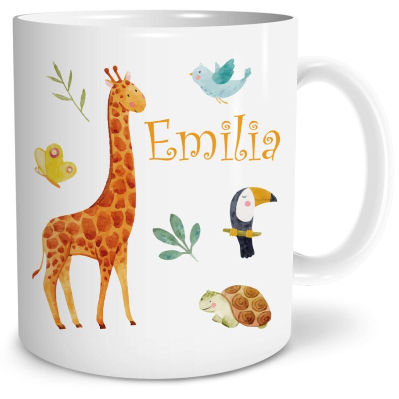 Bild von safari giraffejpg | Individuelle 🎁 persönliche 🎁 personalisierte Geschenke bedruckt ▪ bestickt ▪ graviert