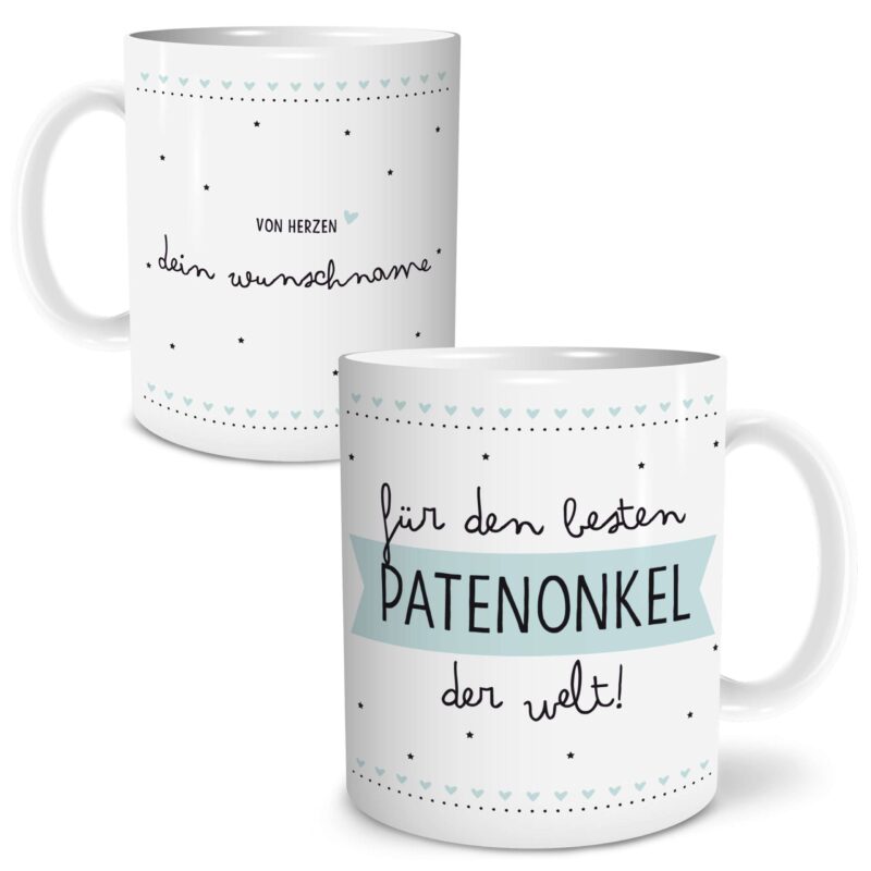 Bild von bester patenonkeljpg | Individuelle 🎁 persönliche 🎁 personalisierte Geschenke bedruckt ▪ bestickt ▪ graviert