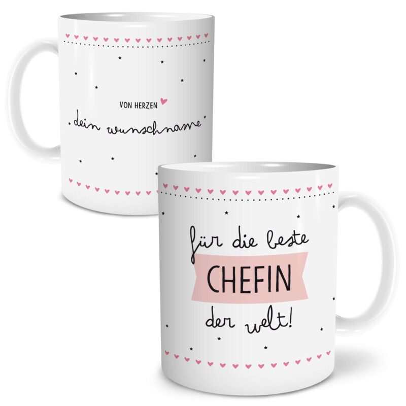 Bild von beste chefinjpg | Individuelle 🎁 persönliche 🎁 personalisierte Geschenke bedruckt ▪ bestickt ▪ graviert