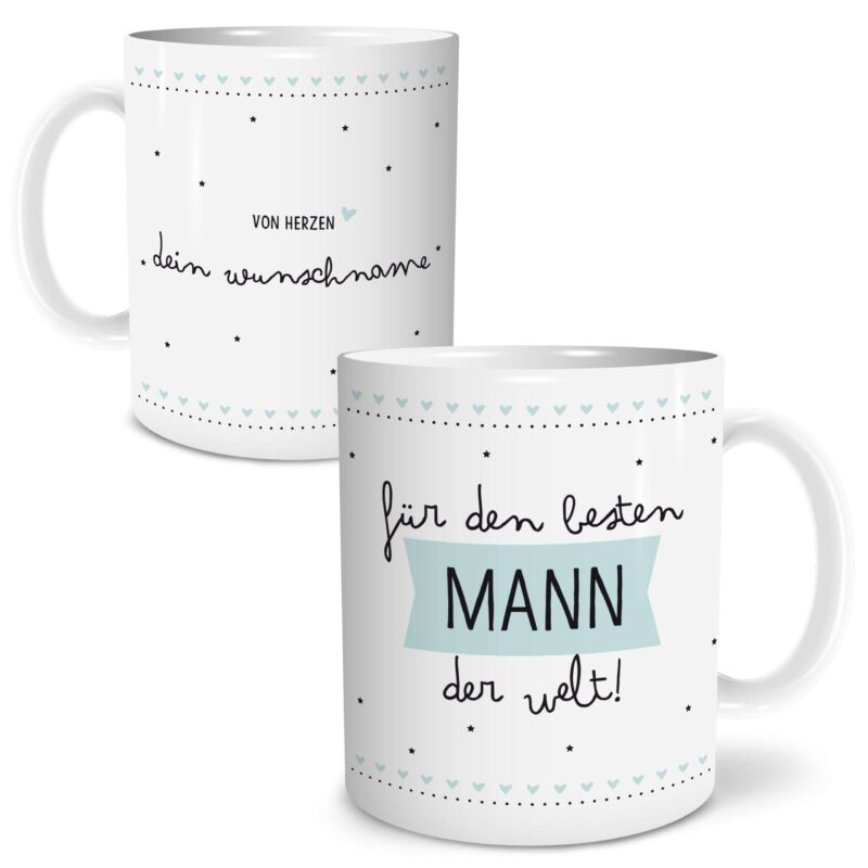 Bild von bester mannjpg | Individuelle 🎁 persönliche 🎁 personalisierte Geschenke bedruckt ▪ bestickt ▪ graviert