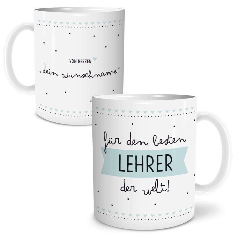 Bild von bester lehrerjpg | Individuelle 🎁 persönliche 🎁 personalisierte Geschenke bedruckt ▪ bestickt ▪ graviert