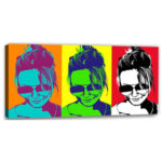 Bild von pop art warhol pure wujpg | Individuelle 🎁 persönliche 🎁 personalisierte Geschenke bedruckt ▪ bestickt ▪ graviert