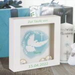 Bild von d bilderrahmen zur taufe tajpg | Individuelle 🎁 persönliche 🎁 personalisierte Geschenke bedruckt ▪ bestickt ▪ graviert