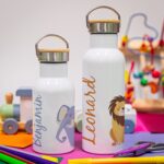 Bild von emaille thermosflasche mit perjpg | Individuelle 🎁 persönliche 🎁 personalisierte Geschenke bedruckt ▪ bestickt ▪ graviert