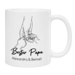 Bild von tasse bester papa mit personjpg | Individuelle 🎁 persönliche 🎁 personalisierte Geschenke bedruckt ▪ bestickt ▪ graviert