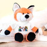 Bild von   kuscheltier fuchs mit foto shijpg | Individuelle 🎁 persönliche 🎁 personalisierte Geschenke bedruckt ▪ bestickt ▪ graviert