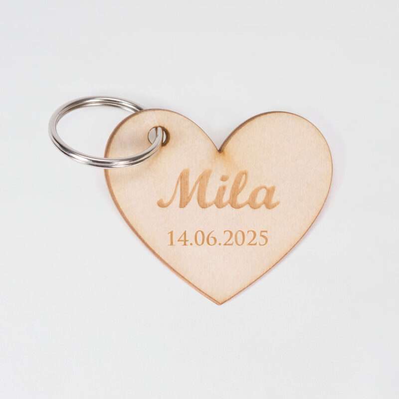 Bild von herz schluesselanhaenger ausjpg | Individuelle 🎁 persönliche 🎁 personalisierte Geschenke bedruckt ▪ bestickt ▪ graviert