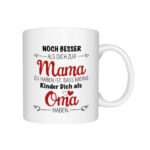 Bild von geschenkidee fuer oma tassejpg | Individuelle 🎁 persönliche 🎁 personalisierte Geschenke bedruckt ▪ bestickt ▪ graviert