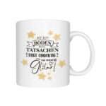 Bild von tasse mit spruch zu wenig glitjpg | Individuelle 🎁 persönliche 🎁 personalisierte Geschenke bedruckt ▪ bestickt ▪ graviert