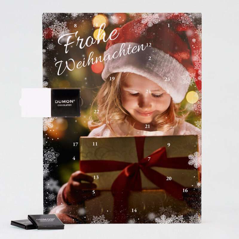 Bild von adventskalender mit eigenem fojpg | Individuelle 🎁 persönliche 🎁 personalisierte Geschenke bedruckt ▪ bestickt ▪ graviert