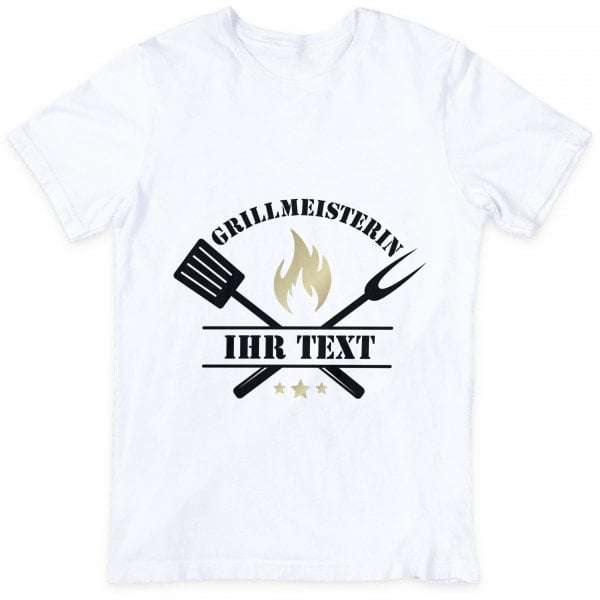 Bild von t shirt grillmeister grillmejpg | Individuelle 🎁 persönliche 🎁 personalisierte Geschenke bedruckt ▪ bestickt ▪ graviert