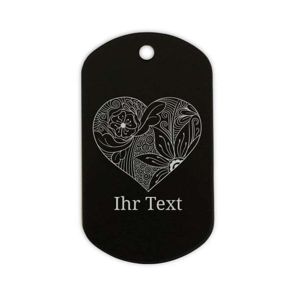 Bild von w dog tag militaeranhaengjpg | Individuelle 🎁 persönliche 🎁 personalisierte Geschenke bedruckt ▪ bestickt ▪ graviert