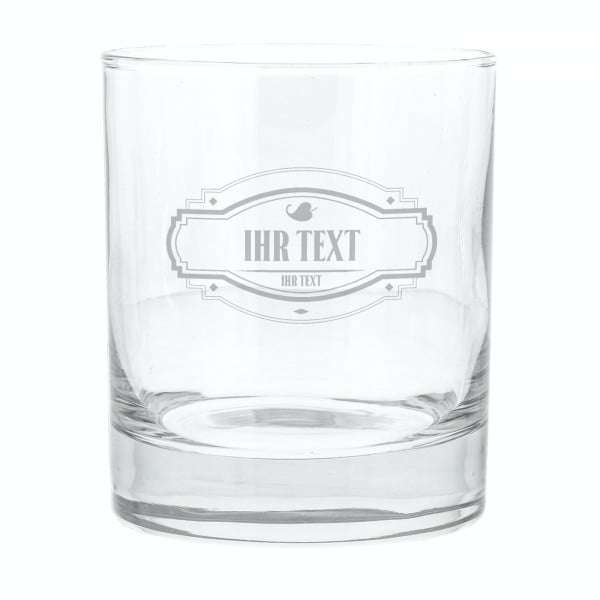 Bild von whiskey glas badges rahmenjpg | Individuelle 🎁 persönliche 🎁 personalisierte Geschenke bedruckt ▪ bestickt ▪ graviert