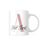 Bild von keramiktasse mit buchstabe ipng | Individuelle 🎁 persönliche 🎁 personalisierte Geschenke bedruckt ▪ bestickt ▪ graviert