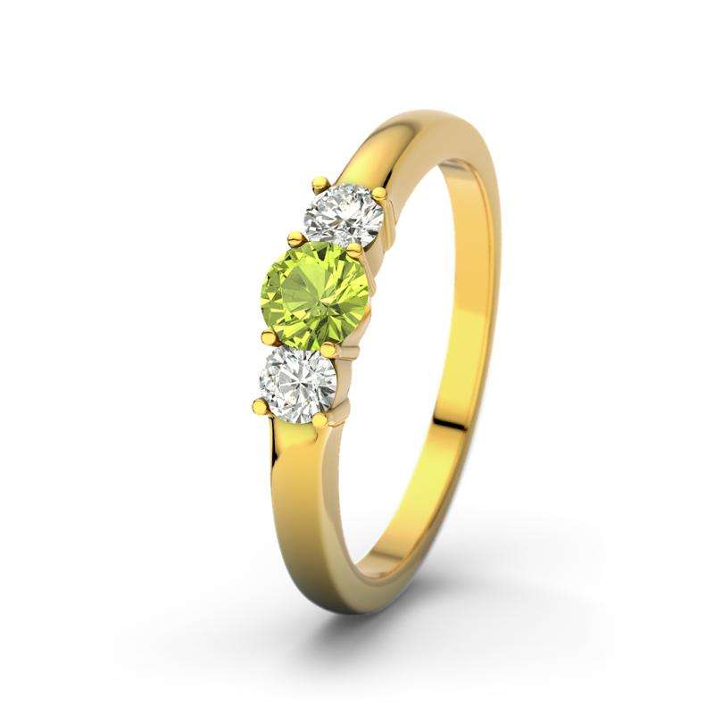 Bild von peridot gelbgoldring roubyjpg | Individuelle 🎁 persönliche 🎁 personalisierte Geschenke bedruckt ▪ bestickt ▪ graviert