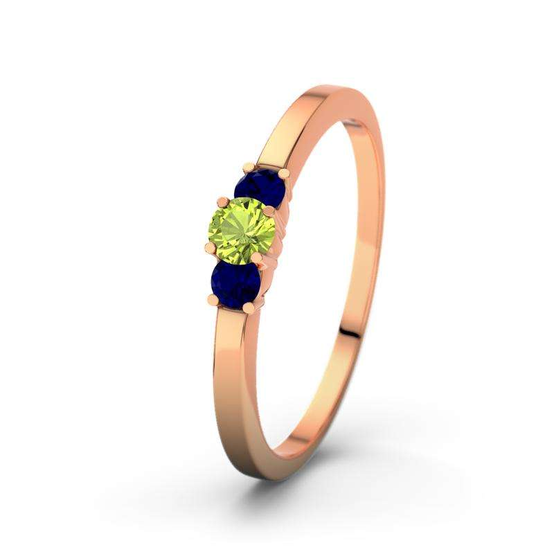 Bild von peridot rotgoldring shannonjpg | Individuelle 🎁 persönliche 🎁 personalisierte Geschenke bedruckt ▪ bestickt ▪ graviert