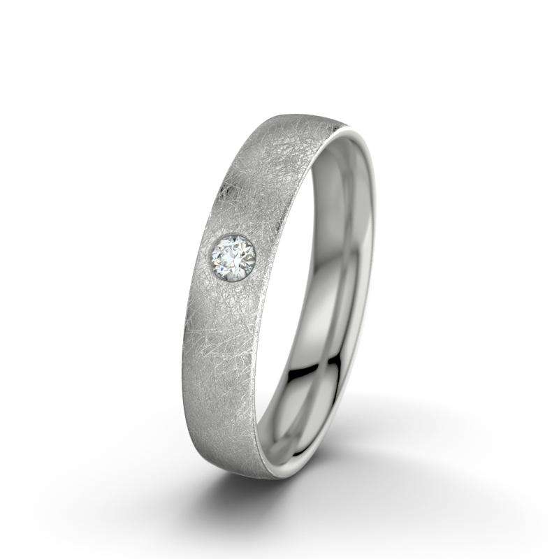 Bild von   diamant palladium eismattringjpg | Individuelle 🎁 persönliche 🎁 personalisierte Geschenke bedruckt ▪ bestickt ▪ graviert