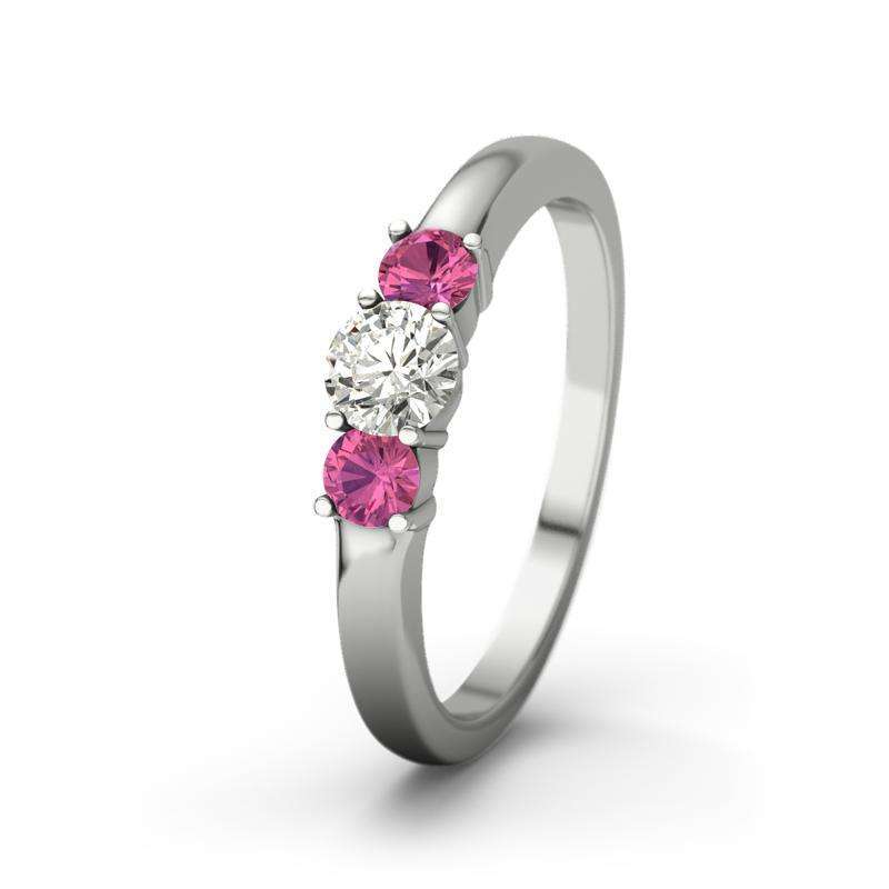 Bild von diamant platinumring roubyjpg | Individuelle 🎁 persönliche 🎁 personalisierte Geschenke bedruckt ▪ bestickt ▪ graviert