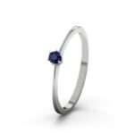 Bild von blauer saphir platinumring curjpg | Individuelle 🎁 persönliche 🎁 personalisierte Geschenke bedruckt ▪ bestickt ▪ graviert