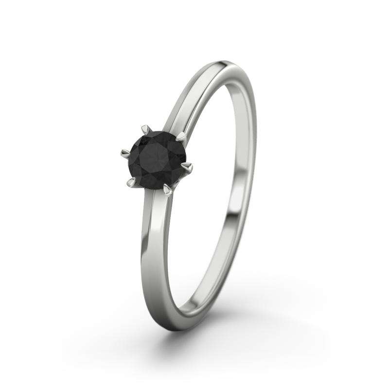 Bild von   diamant schwarz platinumring cjpg | Individuelle 🎁 persönliche 🎁 personalisierte Geschenke bedruckt ▪ bestickt ▪ graviert