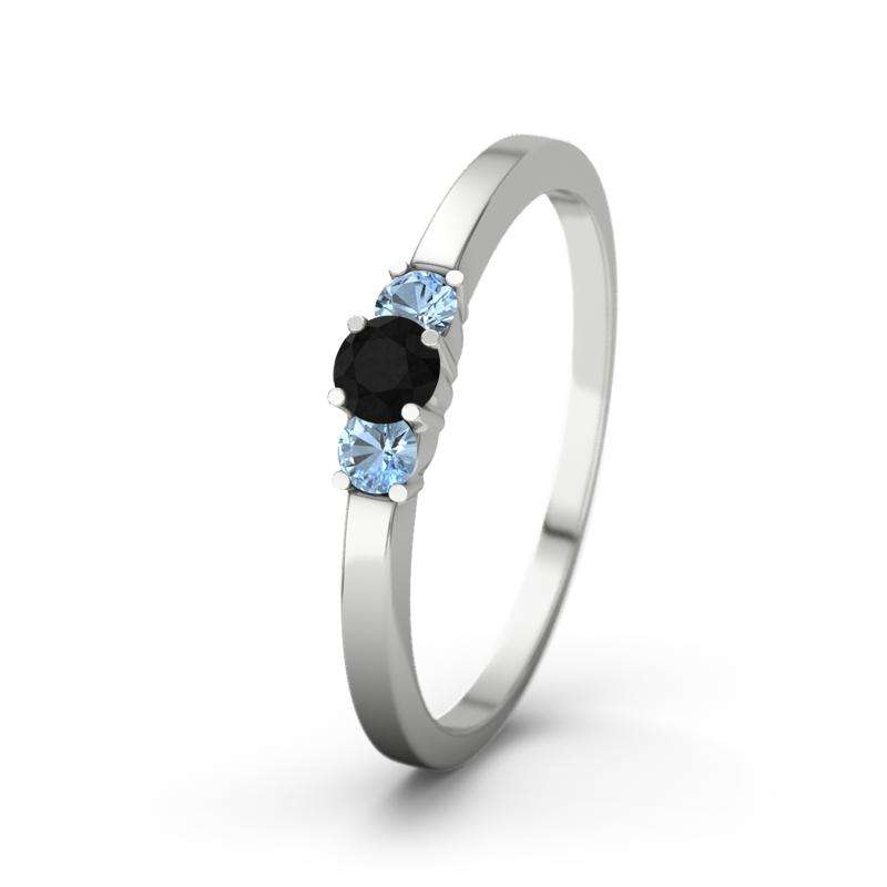 Bild von diamant schwarz sterlingsilberjpg | Individuelle 🎁 persönliche 🎁 personalisierte Geschenke bedruckt ▪ bestickt ▪ graviert