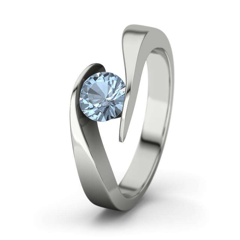 Bild von blauer topas platinumring summjpg | Individuelle 🎁 persönliche 🎁 personalisierte Geschenke bedruckt ▪ bestickt ▪ graviert