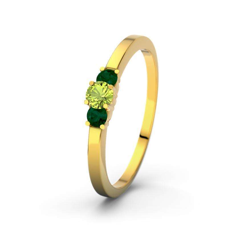 Bild von   peridot gelbgoldring shannonjpg | Individuelle 🎁 persönliche 🎁 personalisierte Geschenke bedruckt ▪ bestickt ▪ graviert