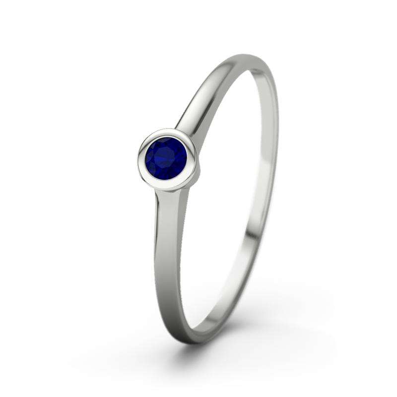 Bild von blauer saphir platinumring libjpg | Individuelle 🎁 persönliche 🎁 personalisierte Geschenke bedruckt ▪ bestickt ▪ graviert