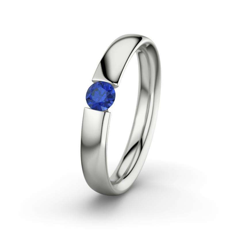 Bild von blauer saphir platinumring isojpg | Individuelle 🎁 persönliche 🎁 personalisierte Geschenke bedruckt ▪ bestickt ▪ graviert