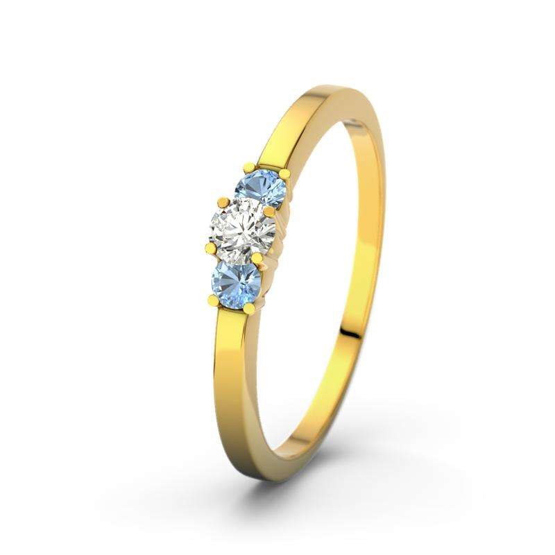 Bild von diamant vs gelbgoldring shannjpg | Individuelle 🎁 persönliche 🎁 personalisierte Geschenke bedruckt ▪ bestickt ▪ graviert