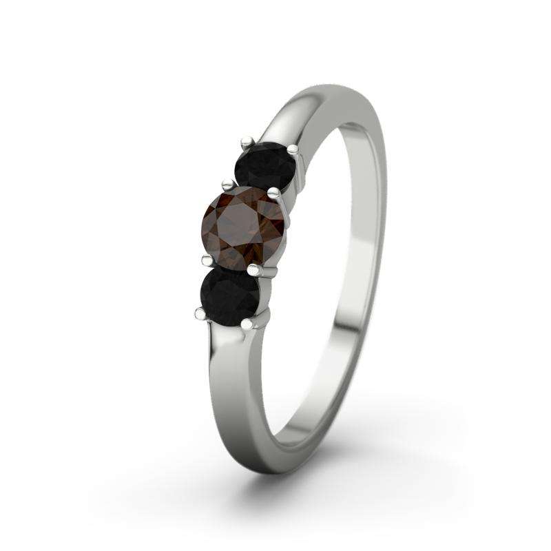 Bild von rauchquarz platinumring roubyjpg | Individuelle 🎁 persönliche 🎁 personalisierte Geschenke bedruckt ▪ bestickt ▪ graviert