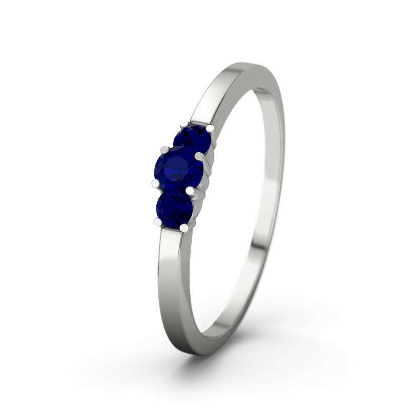 Bild von blauer saphir platinumring shajpg | Individuelle 🎁 persönliche 🎁 personalisierte Geschenke bedruckt ▪ bestickt ▪ graviert