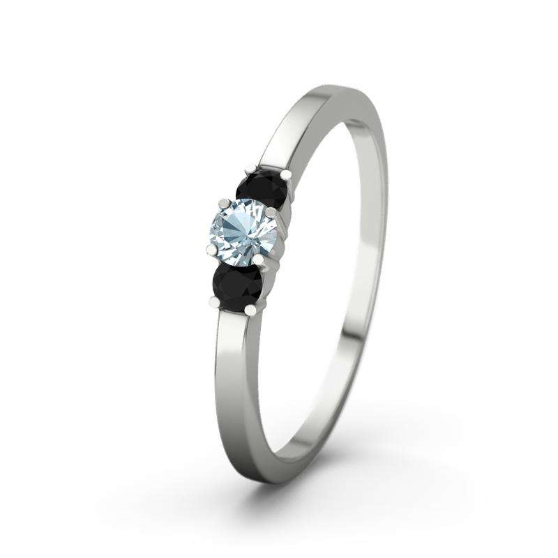 Bild von   aquamarin platinumring shannonjpg | Individuelle 🎁 persönliche 🎁 personalisierte Geschenke bedruckt ▪ bestickt ▪ graviert