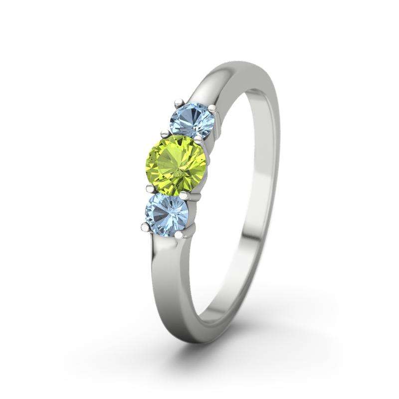 Bild von peridot sterlingsilberring roujpg | Individuelle 🎁 persönliche 🎁 personalisierte Geschenke bedruckt ▪ bestickt ▪ graviert