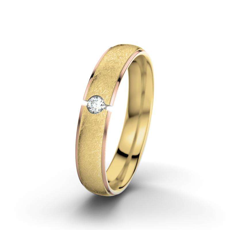 Bild von   diamant gelbgold eismattring jjpg | Individuelle 🎁 persönliche 🎁 personalisierte Geschenke bedruckt ▪ bestickt ▪ graviert